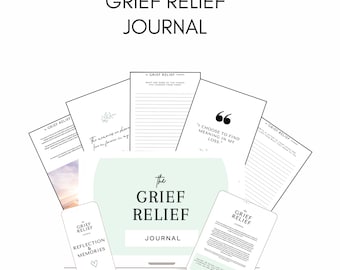 Journal de deuil pour enfants et adultes, livre de souvenirs, cahier d'exercices d'adaptation, journal de tristesse, cadeau de deuil