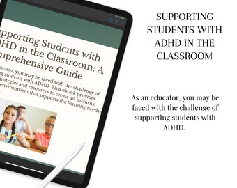 インクルーシブ教育支援：教師向けADHD教室戦略電子書籍