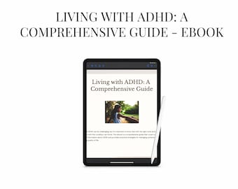 ADHD e-book Download, ADHD Tips and Tricks, adhd Coping Skills, Adult adhd Information, Mental Wellness Resource, Children with adhd