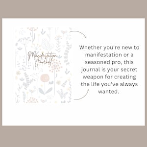 Positivity Manifestation Journal, Instant Download Printable, Wellbeing Planner Notebook, Law of Attraction Tool