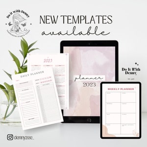 Aesthetic IPad Planner Template