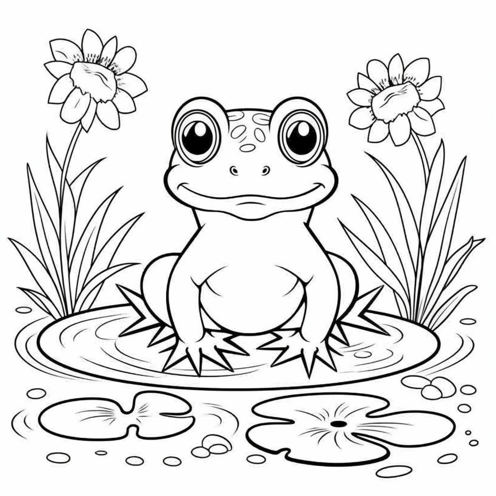 11 Cute Farm Animals Coloring Book Pages, Coloring Pages for Kids and ...