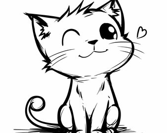 20 páginas de libros para colorear Cute Critters, páginas para colorear para niños y adultos, escala de grises, PDF imprimible, descarga digital