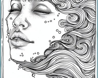 Spiral Bound Adult Coloring Book - One-Sided Mandala Pages For Stress Relief & Relaxation (24 Designs)