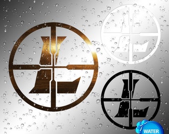 3X Leupold optics Sticker Decals  | Vinyl Die Cut (not printed)