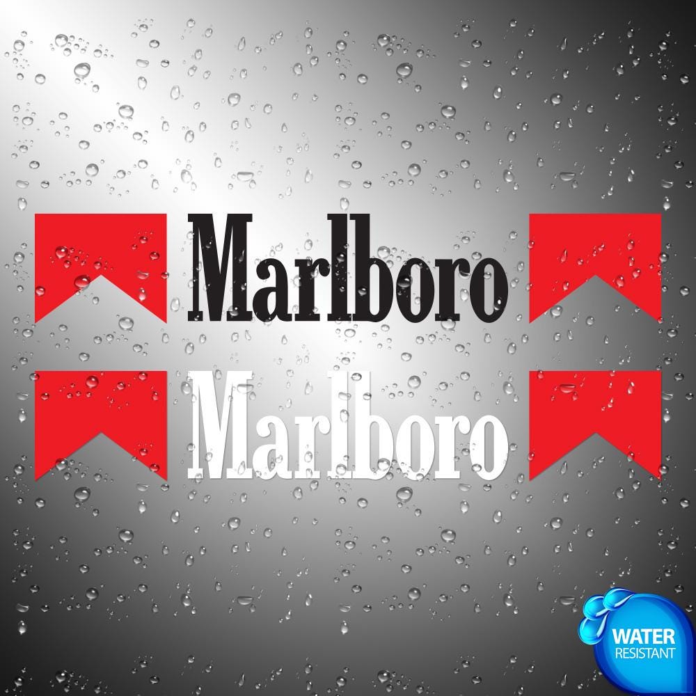 Marlboro red sticker - Etsy 日本