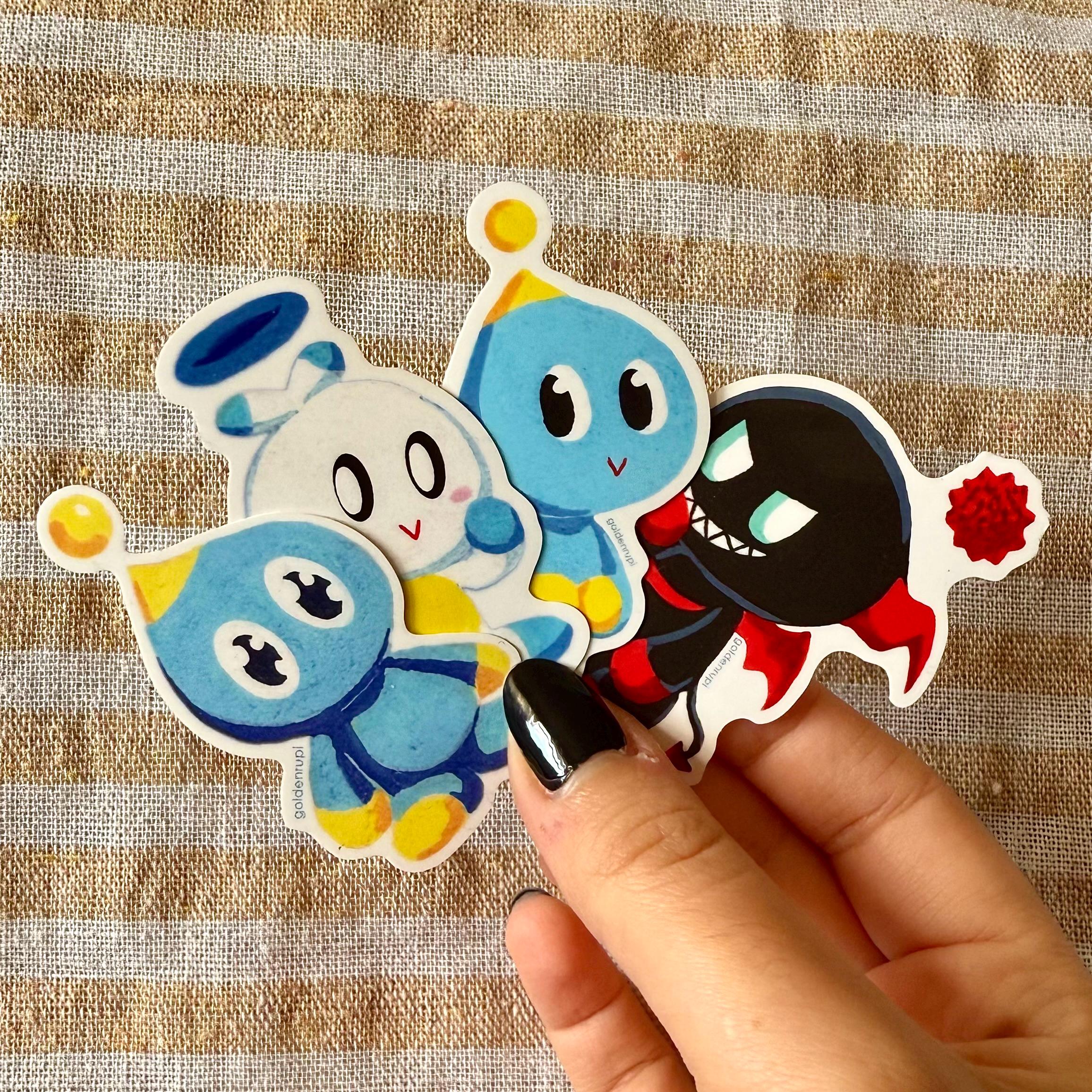 Chao and Misc. Stickers - Etsy