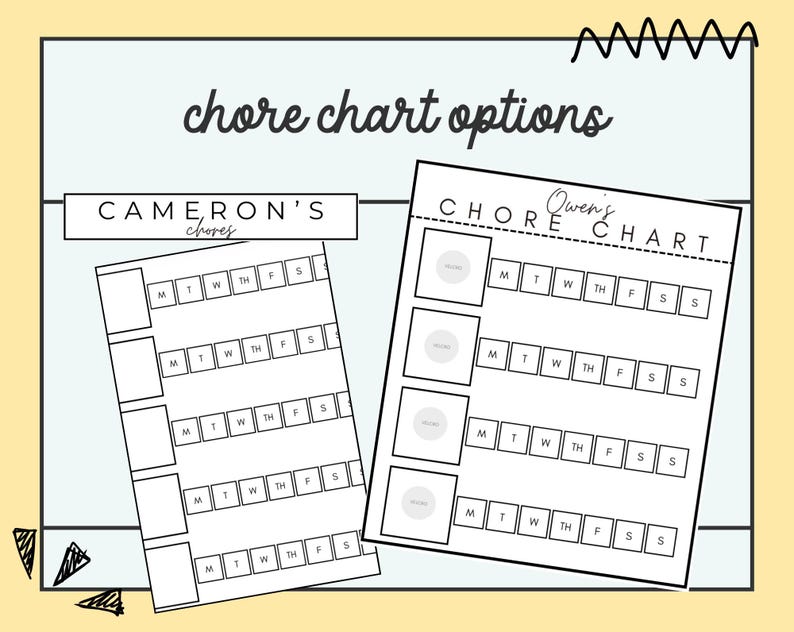 Printable Visual Schedule Bundle for Kids I Editable Daily Routine ...