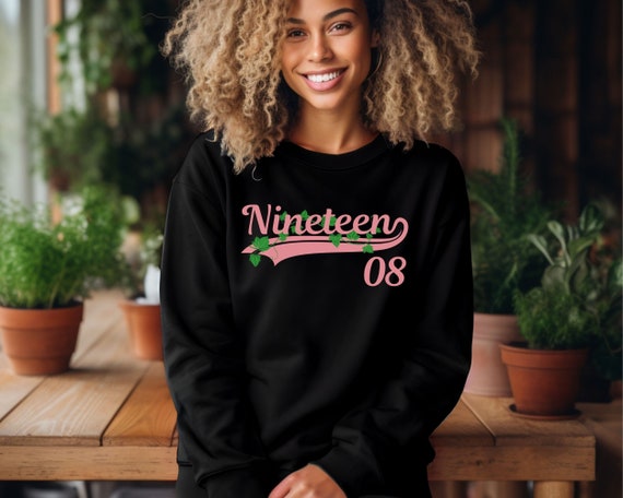Womens Aka Shirt, Sorority Shirt, Alpha Kappa A, Pink And Green Womens Aka Shirt, Sorority Shirt, Alpha Kappa A, Pink And Green