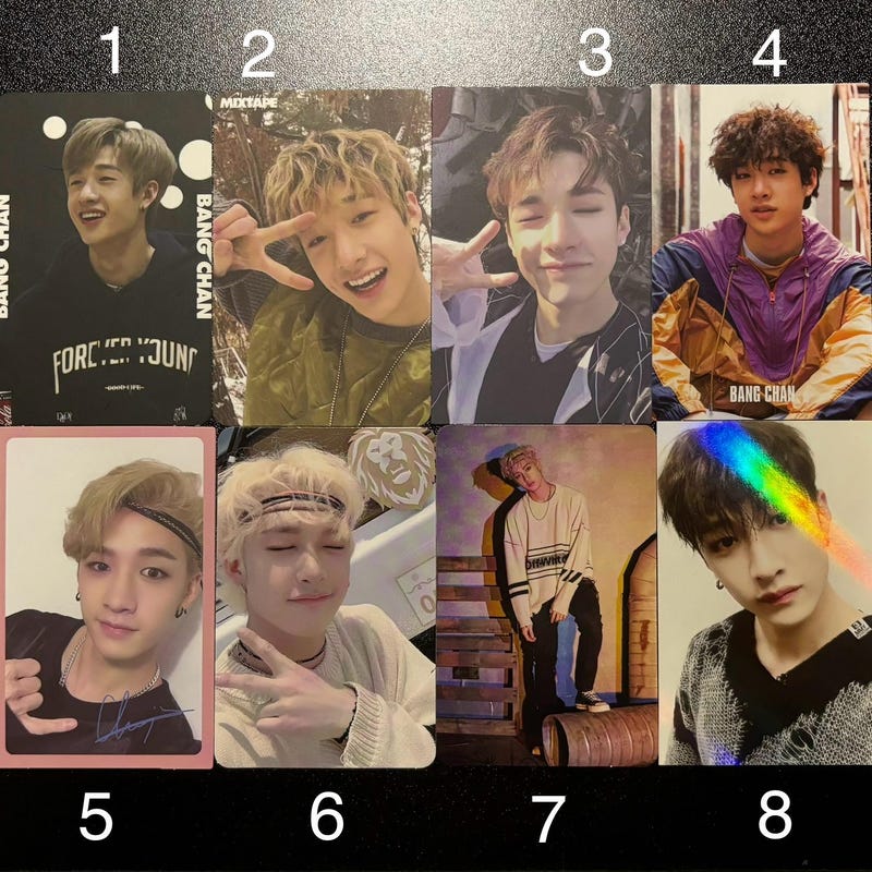 Stray Kids Photocards - Etsy