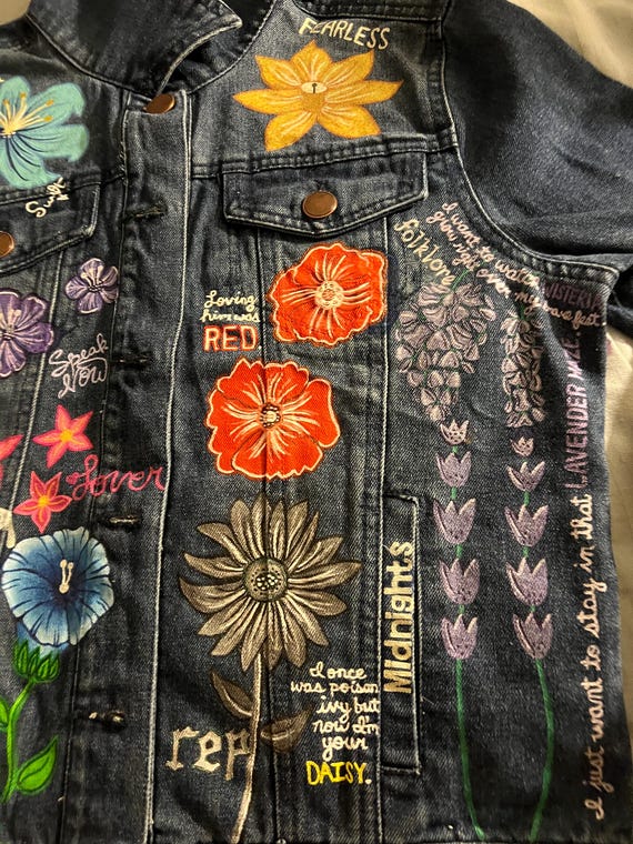 Giacca ispirata al pianoforte Floral Eras Italia