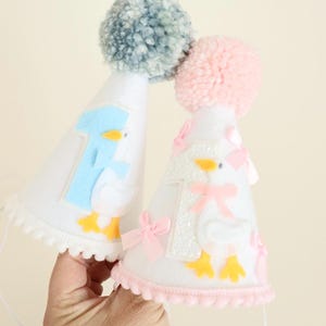 One Silly Goose Birthday Party Hat Babys First Birthday hat Silly goose birthday hat girl birthday party Boy Silly Goose Hat Birthday Party