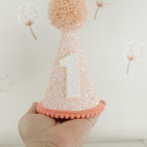 Glitter Girl First Birthday Hat 1/2 birthday party Hat Baby 1/2 birthday Bow-tiful First birthday Boho first birthday hat Glittery Bow