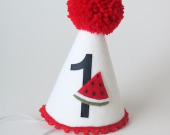 Watermeloen eerste verjaardagsfeestje: smashcake, zomerthema