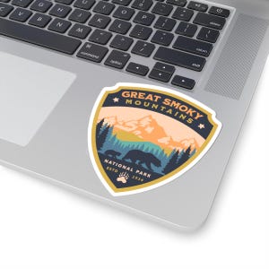 Great Smoky Mountains Kiss-Cut Stickers - Adventure Decor, Nature Lover Gifts, Laptop Accessories, Travel Essentials, Outdoor [...]