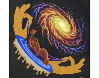 Cosmic Ride ~ Original Art, Canvas Print