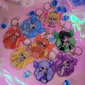 Magical Girl / Mahou Shoujo Mermaid Princess - 3&quot; Acrylic Keychain | Charm | Accessory | | Ita Bag | Mermaid