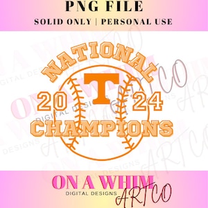 Tennessee Png | National Champions png | Baseball png | College World Series png
