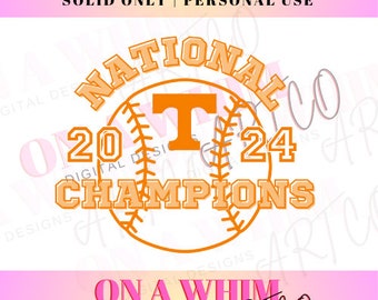 Tennessee Png / Campeones Nacionales png / Béisbol png / Serie Mundial Universitaria png