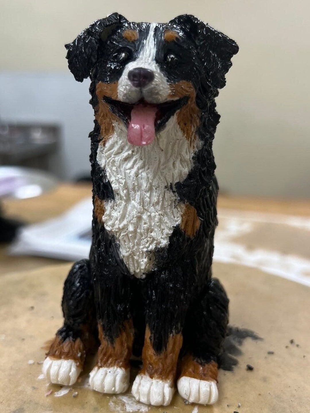 3D Custom Dog Cake Topper Etsy