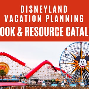 The Happiest Guide on Earth Ebook and Resource Catalog | Disneyland Planning | Disneyland Templates | Disneyland Guide & Planner | DCA Guide