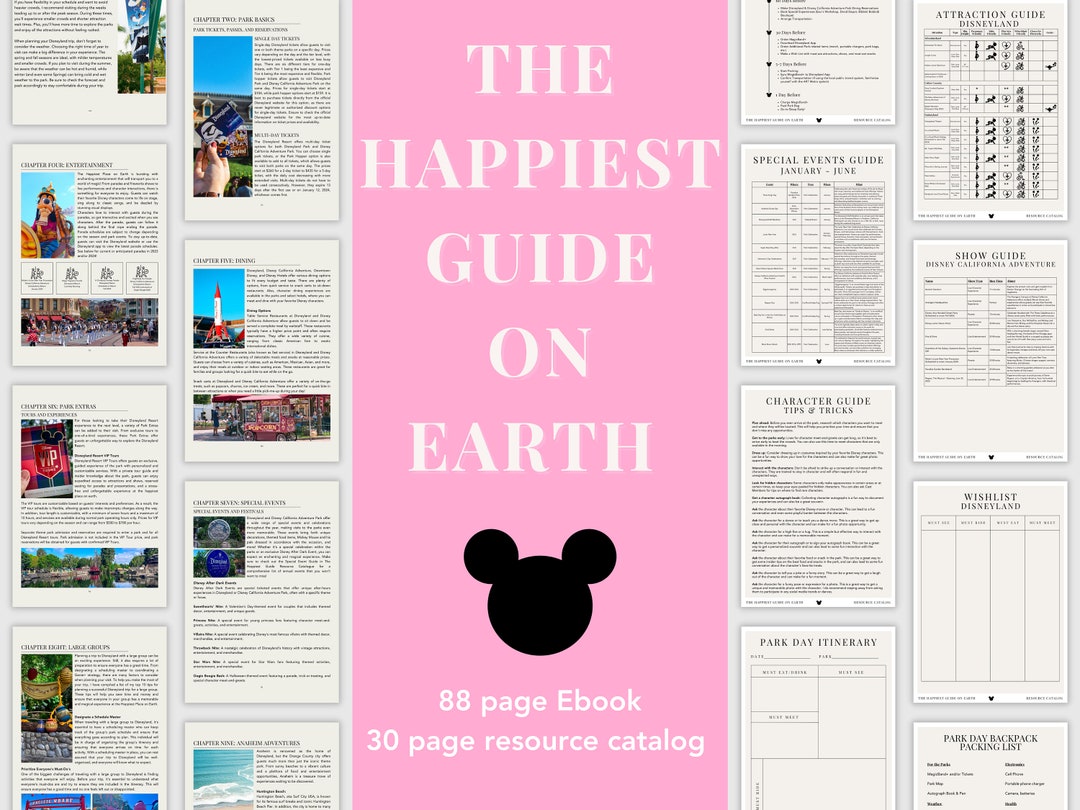 Disney Guide.pdf The Happiest Guide on Earth Ebook and Resource Catalog | Disneyland ...