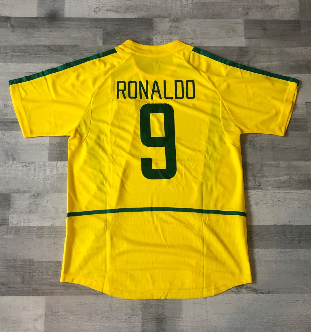 Brazil 2002 home Shirt #9 Ronaldo - Payhip