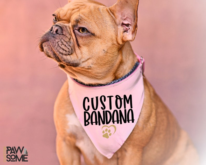 Custom Dog Bandanas, Create Your Own Pet Accessories With Personalized