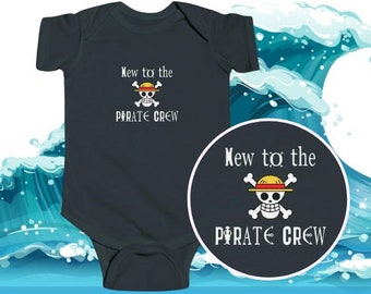 Anime Fleece Baby Bib Pirate 