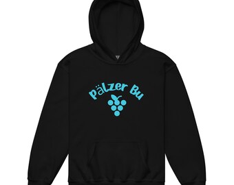 Pälzer Bu sudadera con capucha de mezcla pesada para jóvenes
