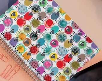 Knitting, Yarn lovers,Knitters journal, Knitters gift, Knitting notebook, Spiral notebook, Journal lined pages