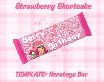 Wrap de tarta de fresas de Hershey