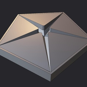 Emblème Chrysler Pentastar modèle 3D