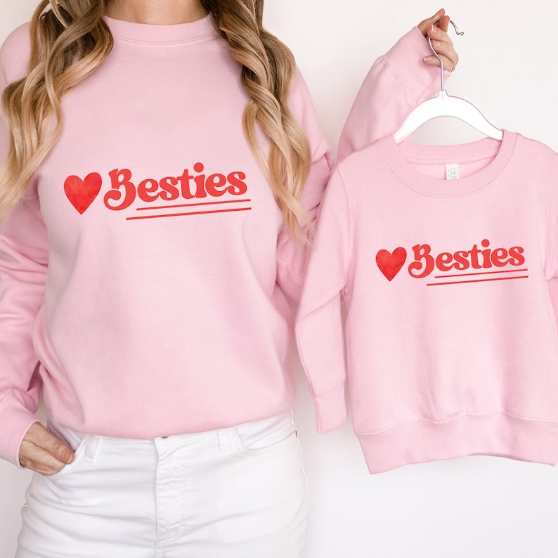 Customized Bestie Shirts, Best Friend, Valentines Day Gifts for Mom