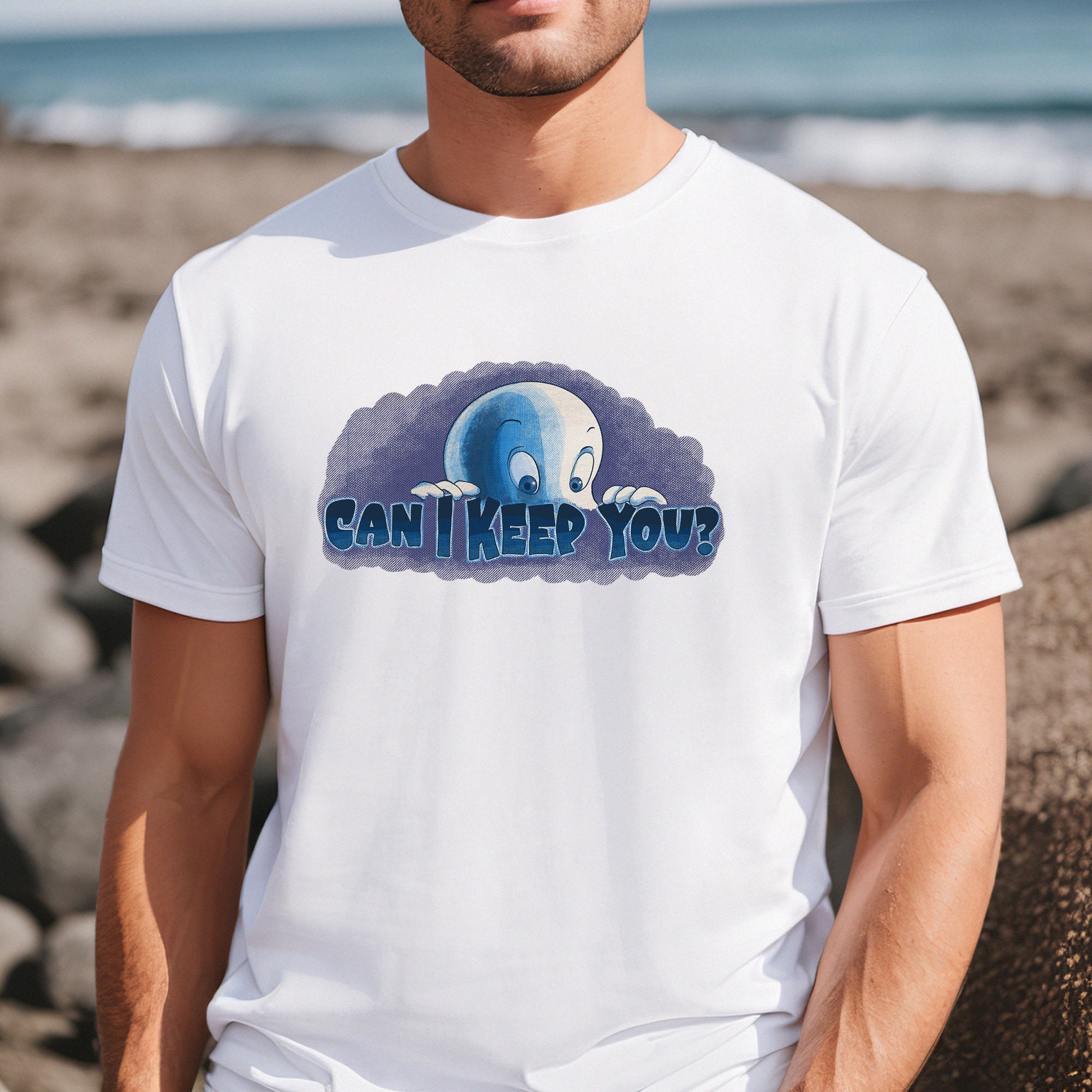 Kann ich Sie lustiges Halloween freundliches Geist-T-Stück / Sweatshirt / Hoodie, Halloween-Hemd und Sweatshirt, kann ich Sie Hoodie halten, benutzerdefinierte Farbe