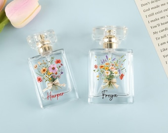 Customized Wedding Perfume Bottles, Reusable Perfume Bottles, Bridal Wedding Gifts, Bridesmaid Gifts, Wedding Keepsakes, Wedding Favor Gifts