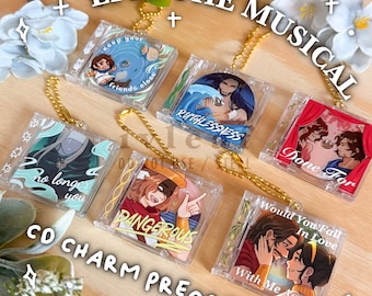 PREORDER EPIC Inspired CD Charms | Odysseus, Hermes, Poseidon, Circie, Penelope, Tiresias