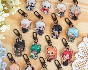 PREORDER FFXIV | 2" Acrylic Charms