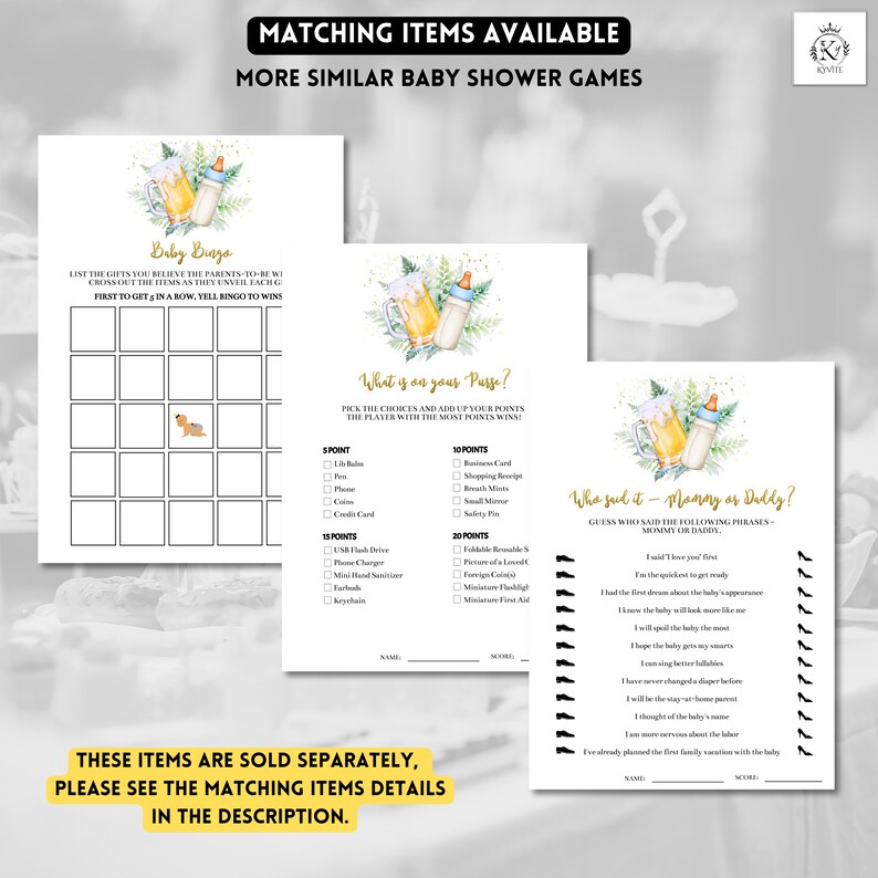 Editable Dad Jokes Baby Shower Game, Baby Boy is Brewing, Dad Riddles