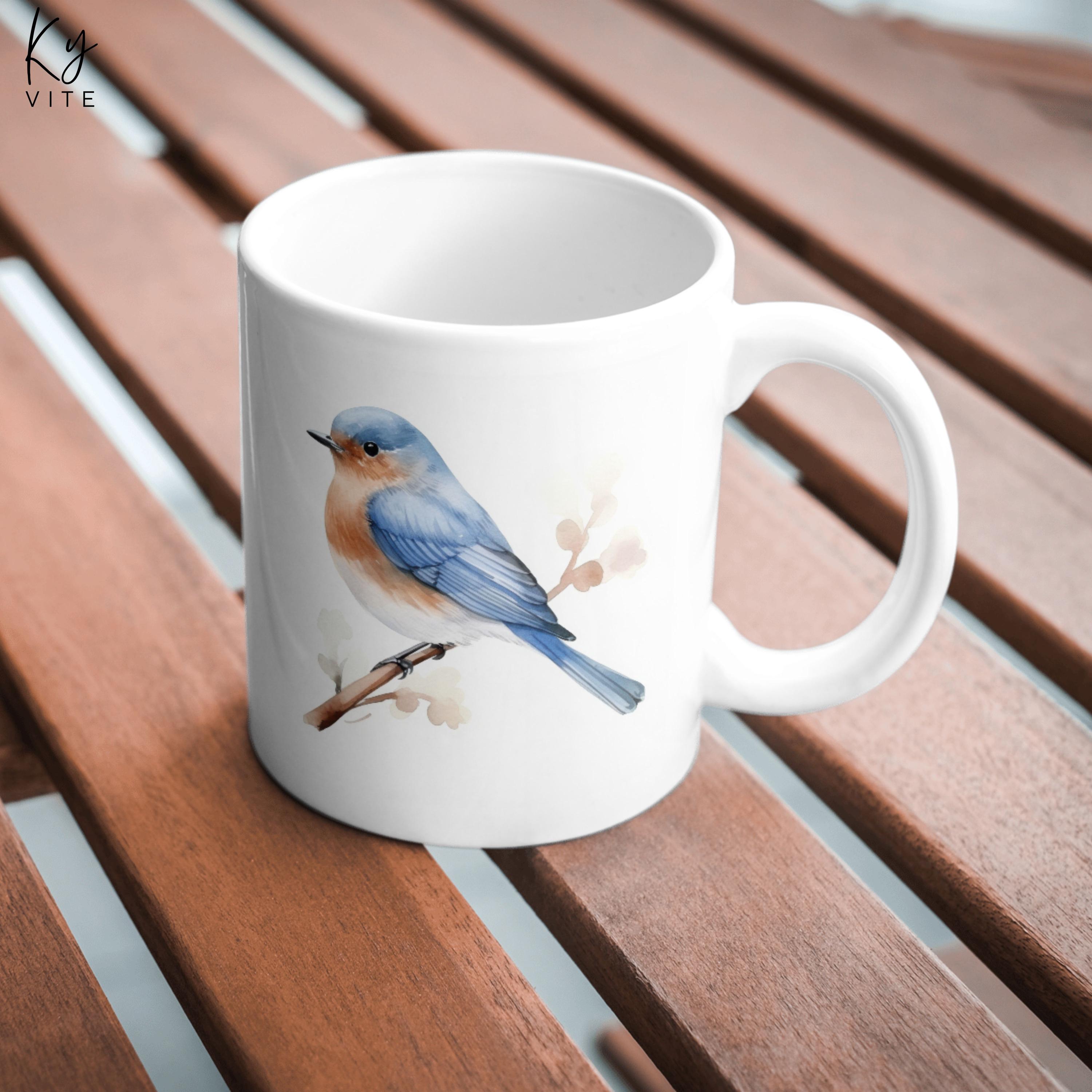 13 Eastern Bluebird Clipart, Printable Watercolor Clipart, Paper Craft ...