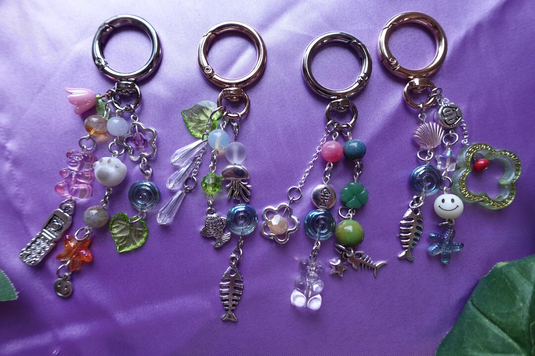 Summer Keychains Spring/summer Keychains - Etsy