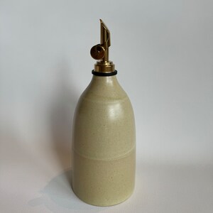 Ceramic Oil Cruet, Oil and Vinegar Bottle, Olive Oil Bottle, Handmade Oil Bottle, Oil Dispenser, Handmade Pottery