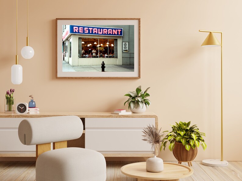 seinfeld poster, movie poster, vintage print, seinfeld art, kitchen wall art, tv show poster, seinfeld gifts, restaurant decor, digital download, seinfeld, vintage poster, kitchen poster, seinfeld party