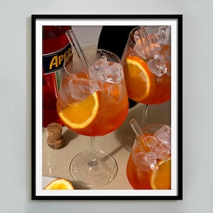 Aperol Spritz Print, Bar Cart Wall Art, Cocktail plakat, Aperol Spritz Print, Hypebeast Room Decor, Bar Printable Wall Art, Digital Download