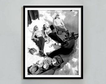 Vintage Apres Ski Photo Print: Retro Ski Lodge Wall Art (Digital Download)