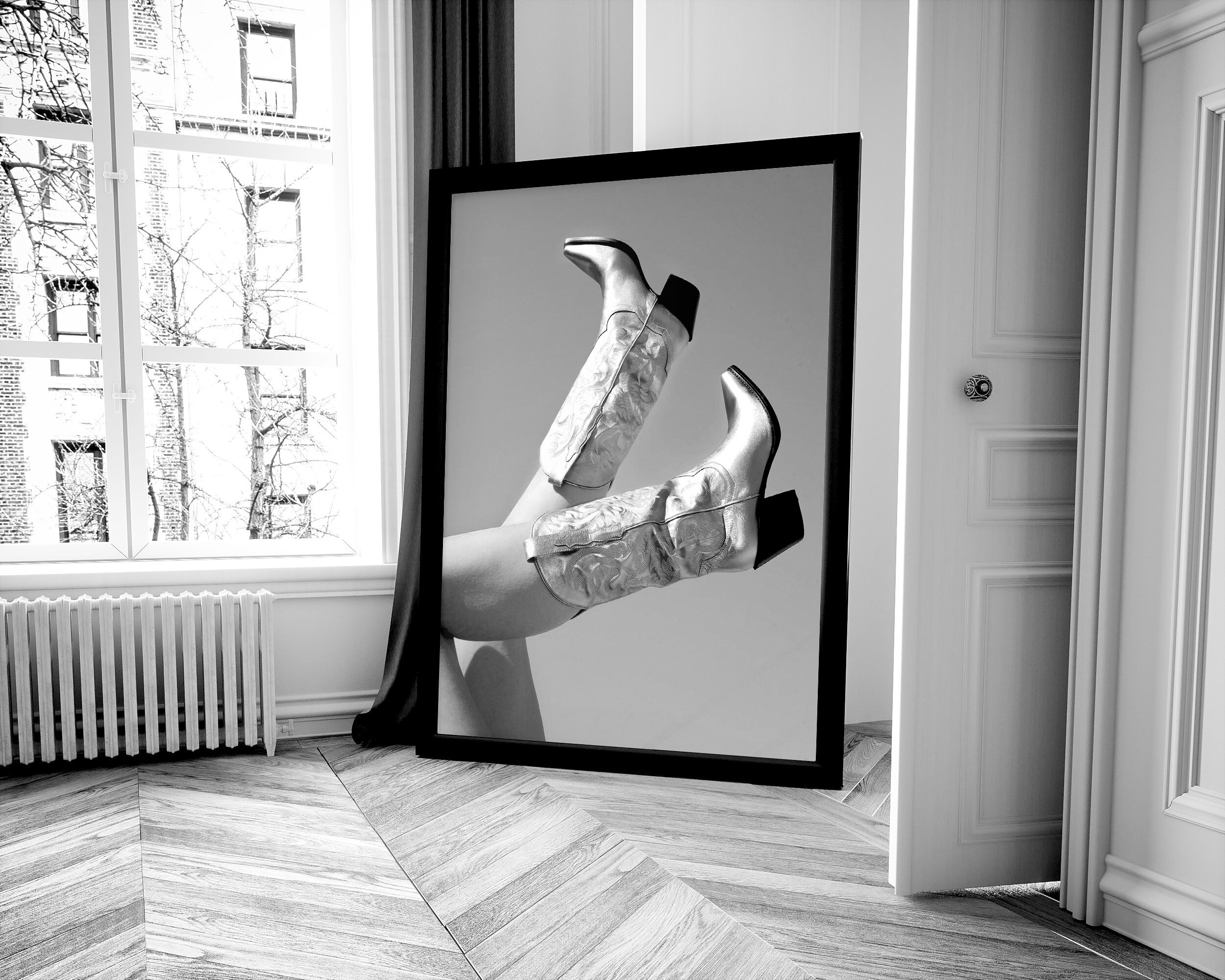 cowboy-like-me-poster-black-and-white-trendy-wall-art-etsy