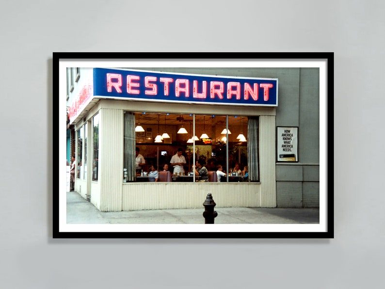 seinfeld poster, movie poster, vintage print, seinfeld art, kitchen wall art, tv show poster, seinfeld gifts, restaurant decor, digital download, seinfeld, vintage poster, kitchen poster, seinfeld party