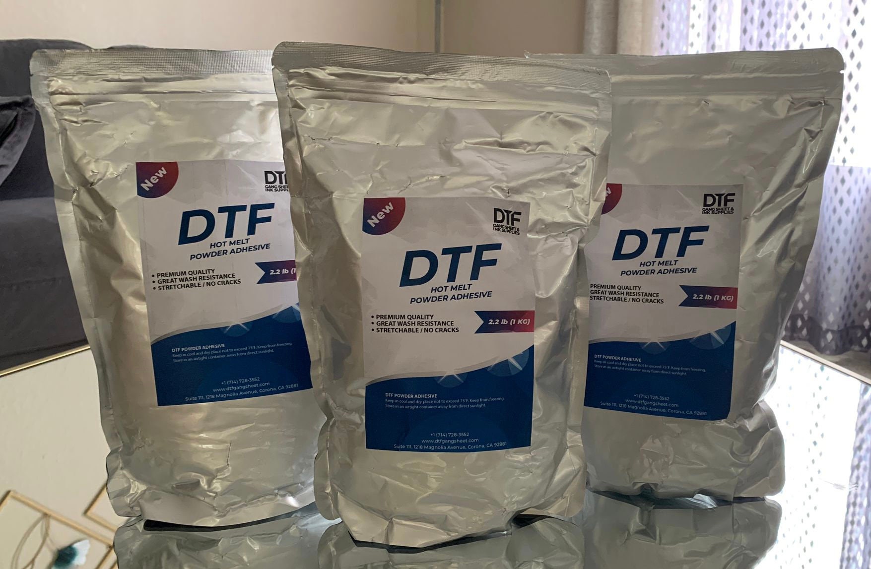 DTF Adhesive Powder 1 Kg - Etsy