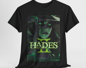 Hekate Hades 2 T-Shirt | Mythologisches T-Shirt | Griechisch inspiriertes T-Shirt Game Gaming Tee Olympus Merchandise Unisex T-Shirt aus schwerer Baumwolle