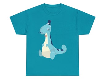 Fancy Relaxaurus palworld T-shirt unisexe en coton épais